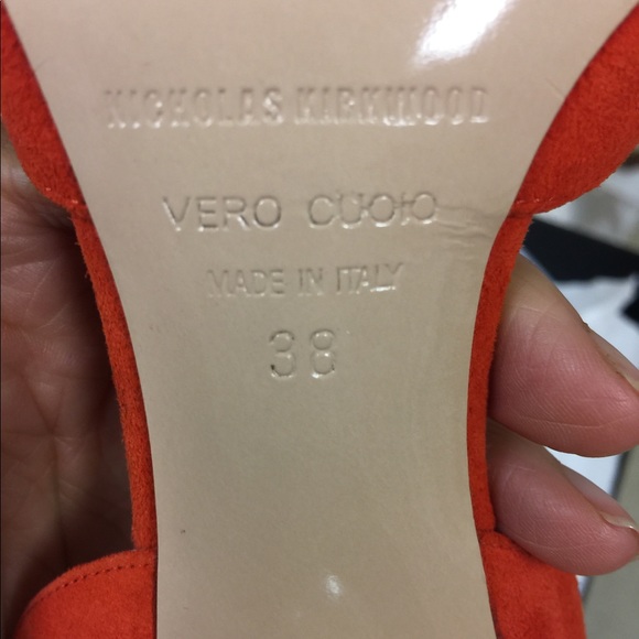 NiB NICHOLAS KIRKWOOD Penelope Pearl Slingback 38 - Picture 7 of 8